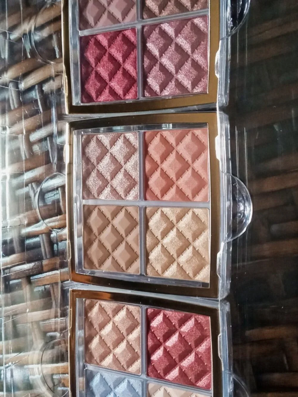 3-Pc. Glowy Eye & Cheek Pocket Palette Set NWT!